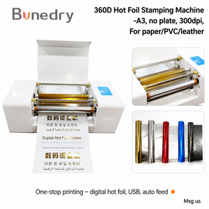 Máquina de Estampado Digital 360D, Automática, de Cama Plana, sin Necesidad de Placas, 300dpi, para Imprimir en Papel, PVC, Cuero, Tarjetas de Invitación - Product Image 1
