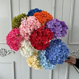 <span class=keywords><strong>Grand</strong></span> bouquet d'hortensias artificiels en soie bleu, <span class=keywords><strong>blanc</strong></span> et vert, style sucette, 90 pièces, pour décoration <span class=keywords><strong>de</strong></span> maison, mariage, allées et murs - Product Image 1