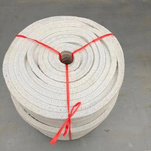 เชือกเซรามิกถักเส้นใยอลูมิเนียมซิลิเกต Bestique ขนาด 30*30 มม. สำหรับบรรจุภัณฑ์กันความร้อนในเตาเผา - Product Image 4