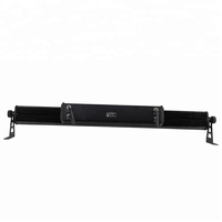 Rondelle murale LED extérieure 18w x 15w RGBW 4in1 rgbwa 5in1 rgbwa + uv 6in1 Rondelle murale étanche avec contrôle des pixels ponctuels pour la construction