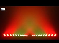 Barre de projecteur LED 10 couleurs 50W à faisceau large avec contrôle DMX 512 pour éclairage de fond de bar et de mariage