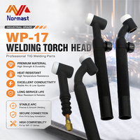 Tête de torche de soudage TIG refroidie par air WP17, corps de torche flexible, poignée de valve, pièces de rechange pour soudage à l'arc à l'argon