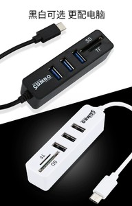 Adaptador expansor de Puerto <span class=keywords><strong>USB</strong></span> 3,0 Hub 3/6 de alta velocidad <span class=keywords><strong>Multi</strong></span> <span class=keywords><strong>USB</strong></span> 2,0 Splitter Compatible Hab SDTF para PC Accesorios de computadora Stock - Product Image 2