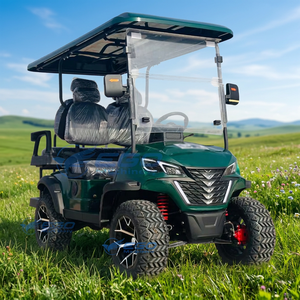 Nouveau Chariot de Golf Élévateur Tout-Terrain Électrique 60V pour 3-4 Passagers avec AC Extérieur et Plateforme de Chargement, Modèle 2026, en Vente - Product Image 1