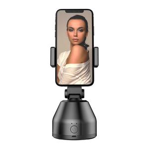 Caméra vidéo robotisée rechargeable <span class=keywords><strong>Souing</strong></span> Genie avec stabilisateur, rotation à <span class=keywords><strong>360</strong></span>°, prise de vue intelligente, suivi automatique du visage et des objets, support de téléphone - Product Image 1