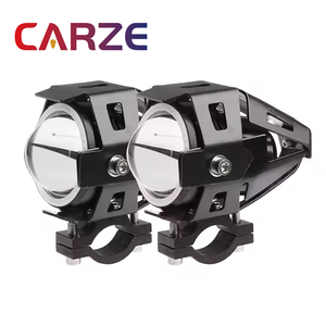 U7 <span class=keywords><strong>LED</strong></span> phare de <span class=keywords><strong>moto</strong></span> blanc jaune rouge yeux d'ange projecteur phare antibrouillard super lumineux U7 <span class=keywords><strong>Moto</strong></span> lampe de conduite auxiliaire - Product Image 1