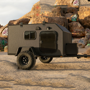 Remolque de Campamento Todoterreno Ecocampor <span class=keywords><strong>2022</strong></span> en Oferta, Remolque Tipo Lágrima, <span class=keywords><strong>Mini</strong></span> Caravana para Exteriores, Fabricación China - Product Image 1
