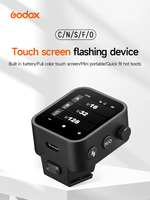Déclencheur de flash sans fil TTL à écran tactile Godox X3 2.4G HSS 1/8000s avec batterie intégrée pour Canon Nikon Sony Fuji Olympus Pentax X3-C