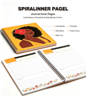 Services d'impression personnalisée de livres : Reliure spirale YO Coil, Couverture personnalisée A4, Bloc-notes couleur, Agenda quotidien, Brochage à chevalet, Couverture rigide