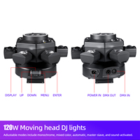 Bestseller 120W RGBW Lyre Projecteur de Scène avec 38 Bandes LED DMX512 et Stroboscope 0-20Hz pour Boîte de Nuit/Éclairage de Fête de Mariage