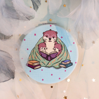 Logo personnalisé avec impression mignon miroir de poche en métal impression double face mini miroir rond de maquillage pour le maquillage petit miroir de courtoisie