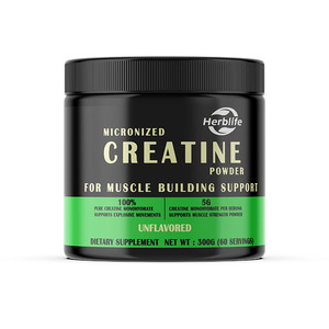 Creatina Monohidratada Micronizada OEM en Polvo, Sin Sabor, 60 Porciones, 300 Gramos - Product Image 1