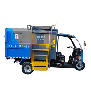 Contenedor de basura colgante de cuatro ruedas personalizado para 5 metros cúbicos, para recolección de residuos en calles y propiedades, con sistema de enganche trasero - Product Image 5