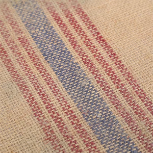 Venta caliente 100% camino de mesa de yute Natural Boho rústico a cuadros boda arpillera mantel camino de mesa de granja para comedor - Product Image 3