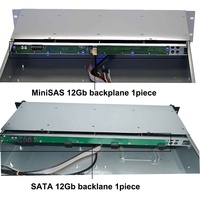 Metalfish — boîtier de serveur en aluminium 2U, avec 4 connecteurs SATA/SAS combinables en thermo-swappable, châssis minias/SATA