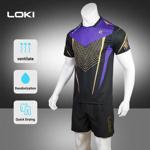 Loki Unisex Ping Pong Shorts Ademend Sneldrogend Zachte Tennisshort Met Hoge Elasticiteit Voor Wedstrijdtraining - Product Image 2