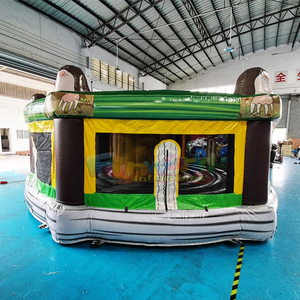 Jeu de tape-taupe gonflable interactif Carnival en PVC, design portable et garantie de 3 ans pour les fêtes et événements en plein air - Product Image 1