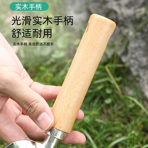 Green Smooth Stainless Steel Mini Shovel 120mm Durable For Digging Planting Flowers Succulents Gardening - Product Image 4