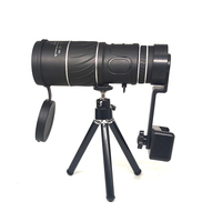 Telescopio Monocular Impermeable con Prisma BAK4 de 16x52, Alcance de 1000M, Diseño Ligero HD, Ángulo de Campo de 5.6, Pupila de Salida de 12.8mm