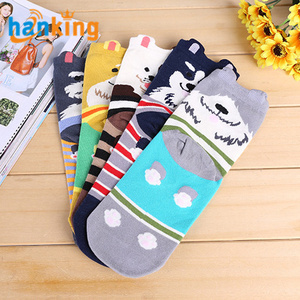 <span class=keywords><strong>Calcetines</strong></span> divertidos de algodón para mujer Ehanking con lindo estampado de animales Funky para mujer invierno grueso cálido térmico deportes <span class=keywords><strong>calcetines</strong></span> extraños regalo de Navidad - Product Image 2