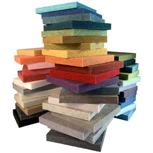 Panneaux muraux insonorisés panneau en feutre PET à réduction de bruit panneau acoustique en polyester pour la décoration d'exposition de bureau à domicile - Product Image 1
