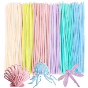أعواد تنظيف الأنابيب (الشينيل) للحرف اليدوية والمشاريع الفنية، هدية إبداعية وديكورات للحفلات - Product Image 3