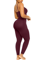 Catsuit Moldeador de Figura de Reloj de Arena Sin Costuras, Ropa Deportiva, Body de Yoga con Escote Bajo y Tirantes Finos, Estilo Streetwear que Suaviza la Espalda
