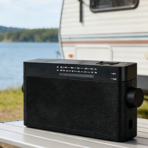 Sıcak Satış Ev Tipi Taşınabilir Radyo Büyük Ayar Düğmeli En İyi Alım AM FM 2 Bantlı - Product Image 4