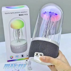 Lámpara LED Multifuncional con Forma de Medusa, Altavoz, <span class=keywords><strong>Luz</strong></span> <span class=keywords><strong>Nocturna</strong></span>, <span class=keywords><strong>Luz</strong></span> Ambiental Creativa <span class=keywords><strong>para</strong></span> Acuario, Recargable por USB, Diseño Moderno - Product Image 6