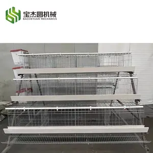 Poultry farm Equipment Automatic Battery Cages Egg Layer Chicken Coop