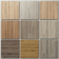 Suelo de Vinilo WPC Impermeable con Base Integrada, Absorción de Sonido para Uso en Apartamentos
