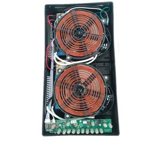 Placa de Inducción Eléctrica de 2 Quemadores, Vitrocerámica, 110V, Táctil - Product Image 6