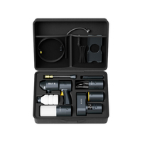 Kit de nettoyage de voiture : Nettoyeur, Pompe à pneus, Lampe LED 500M, Chargeur sans fil 15W, Charge rapide USB 5A, Batterie, Personnalisation de la marque