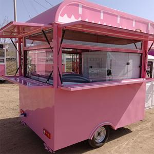 Tricycle de restauration rapide, camion de nourriture, nourriture mobile, <span class=keywords><strong>remorque</strong></span> pour crème glacée, hamburger, café, événements dans les centres commerciaux, parcs d'attractions - Product Image 6
