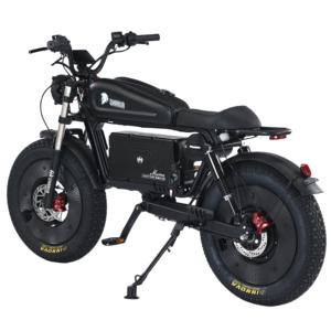 Moto électrique JYOP SK1 1500W, 48V 30Ah/60Ah, pneus larges, tout-terrain, autonomie 80-100KM, vitesse maximale 60KM/H, suivi GPS - Product Image 4