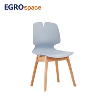 Chaise de bureau en plastique EGROspace moderne pour conférences, réunions, écoles, formations et visiteurs