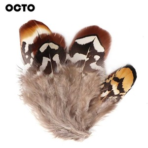 Bricolage bijoux chaussures accessoire de sac à main 100 pièces 4-8CM Reeves arrondis naturels plume de <span class=keywords><strong>faisan</strong></span> Plumage - Product Image 3