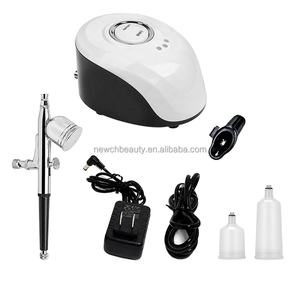 Pistola de Aerógrafo para Maquillaje y Arte de Uñas, Recargable, con Kit de Compresor, para Pintura Corporal, Salón de Belleza, Boquilla de 0.3mm - Product Image 4