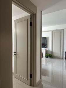 Portes intérieures en bois massif de couleur unie, insonorisées, de qualité supérieure, modernes et luxueuses, ensemble complet, portes de chambre à coucher - Product Image 2