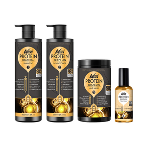 Nary Collagen <span class=keywords><strong>Shampoo</strong></span> Conditioner Diepgaande Reparatie Beschadigd Haar Voedt Haarhergroei <span class=keywords><strong>Shampoo</strong></span> Biologische Keratine Haarverzorgingsset - Product Image 5