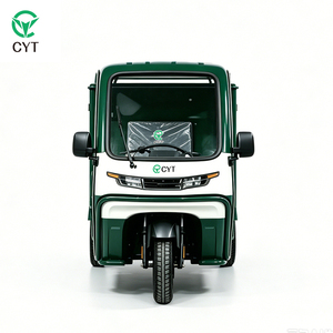 CYT Elektrisches Lastendreirad 3-Rad-Rikscha Pedicab Geschlossener Aufbau 801-1000W Motor 60V Batterie 30-50km/h Geschwindigkeit 400kg+ Nutzlast - Product Image 3