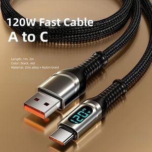 Cavo Dati USB Type-<span class=keywords><strong>C</strong></span> da 120W per Ricarica Rapida, con Conduttore in Rame Stagnato e Schermatura Intrecciata, da Maschio a Maschio, per Computer - Product Image 2