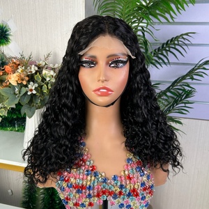 Factory Price SDD 5x5 Lace Water Wave <b>Wig</b> Natural Wave Virgin PrePlucked Glueless <b>Wig</b> Frontal <b>Human</b> Hair <b>Wig</b> - Product Image 1