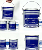 Mastic polyester BPO pour carrosserie automobile, haute adhérence, séchage rapide, pour la restauration des bosses