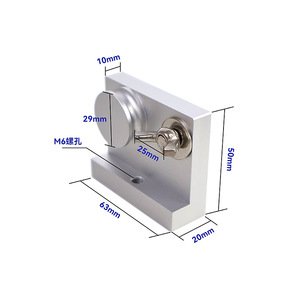 Ailigoo – ligne de pêche en alliage d'aluminium, 63mm x 50mm x 20mm, pince pour la pêche en eau douce - Product Image 1