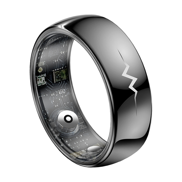 Q520 Smart Health Ring Heart Rate Blood Oxygen Blood Pressure Body Temperature Monitor 5ATM Waterproof Smart Finger Ring