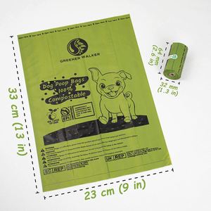 Factory Wholesale Customization 100% Biodegradable <b>Compostable</b> Pet Dog Poop Disposal <b>Bag</b> - Product Image 2
