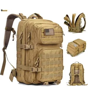 Top Tactical Backpacks Tactical Backpack 45L waterproof canvas oxford 3p outdoors camping Travel bag Tactical Backpack Bag