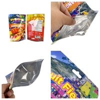 Op maat gemaakte meerlaagse zelfvergrendelende zipzakjes voor digitaal bedrukte verpakkingen van gedroogd fruit & snacks