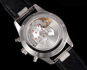 Reloj Cronógrafo de Lujo con Puntero de Acero Inoxidable de 43 mm, Resistencia al Agua de 30 bar, Movimiento Mecánico, Edición Limitada, Personalizable - Product Image 5